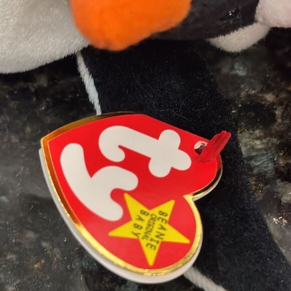 Ty Beanie Baby - Zero The Christmas Penguin (6in - Picture 6 of 9